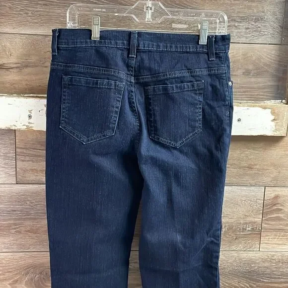 Gloria Vanderbilt Ladies Amanda Jeans, Size 10, Dark Blue - Picture 6 of 11